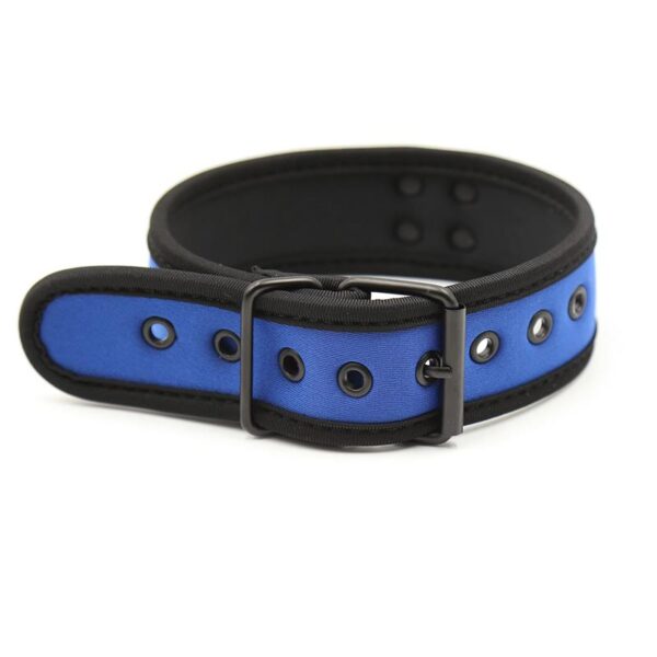 Collar de Neopreno Ajustable Azul - Imagen 3