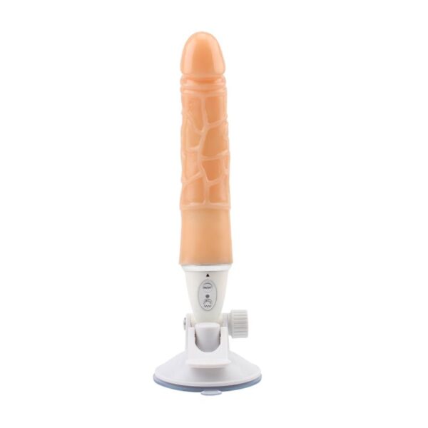 Dildo con Soporte T-Skin 7.7 Natural - Imagen 2