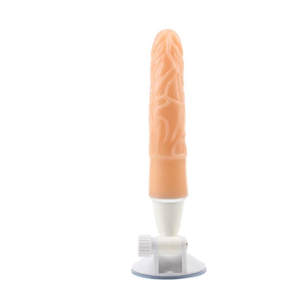 Dildo con Soporte T-Skin 7.7 Natural - Imagen 4