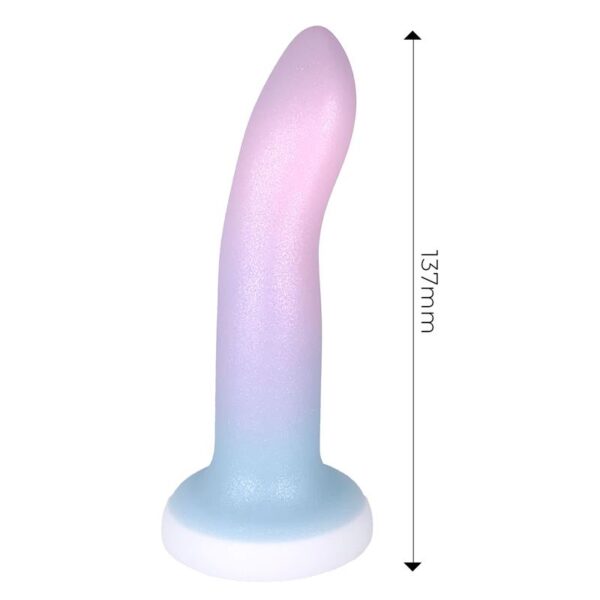 Dildo con Ventosa Color Degrado 13.6 cm - Imagen 8