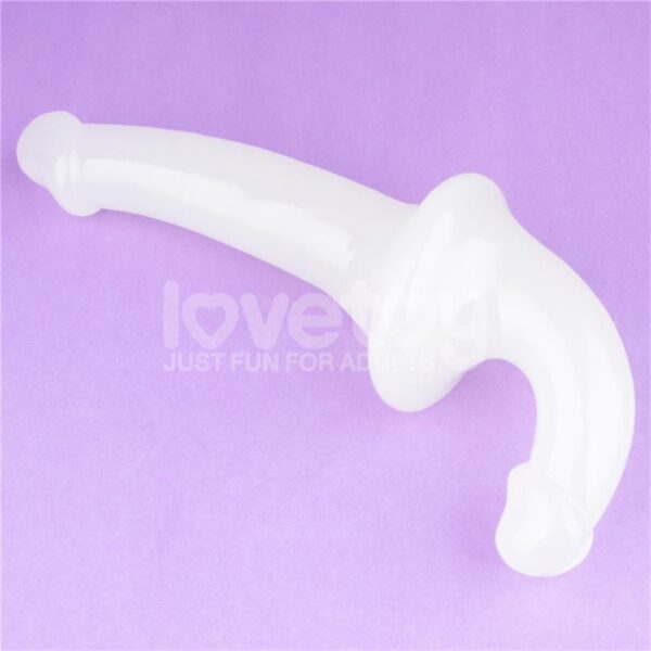 Dildo doble Lumino Play Luz Azul 10.5 - Imagen 4