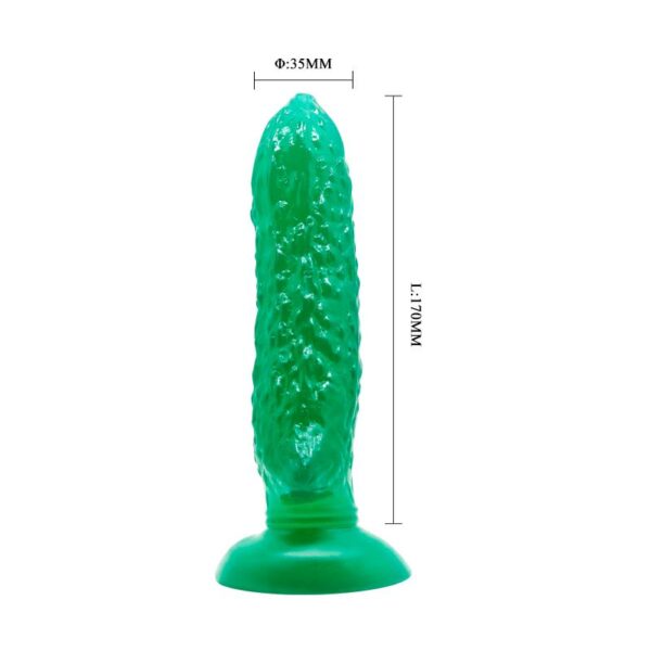 Dildo Forma Pepino - Imagen 4