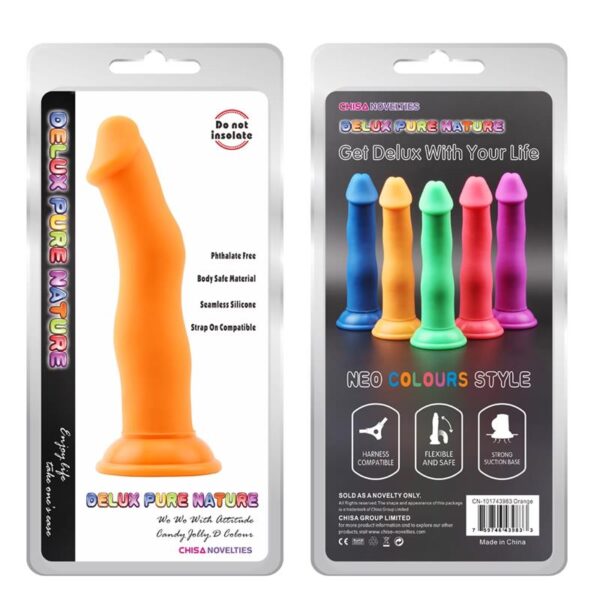 Dildo Naranja Jolly D - Imagen 2