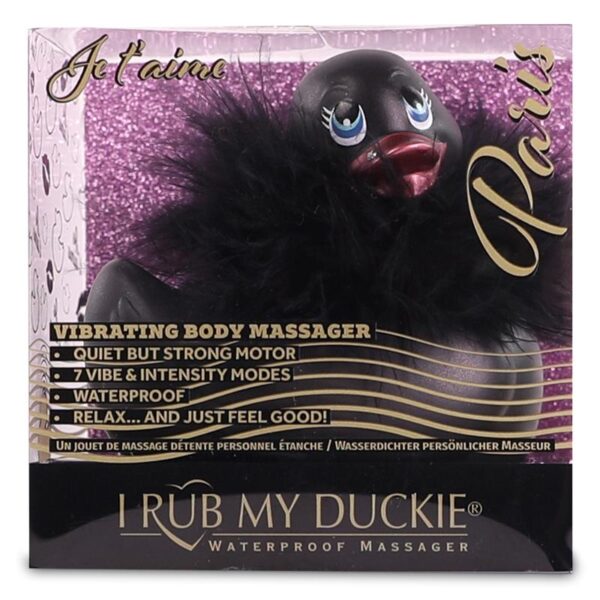 Estimulador I Rub My Duckie 2.0 Paris Negro - Imagen 5