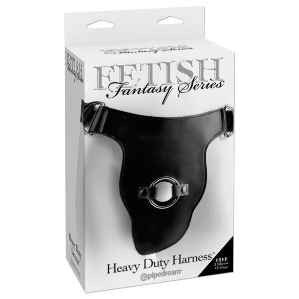 Fetish Fantasy Series Heavy Duty Harness-Black - Imagen 3