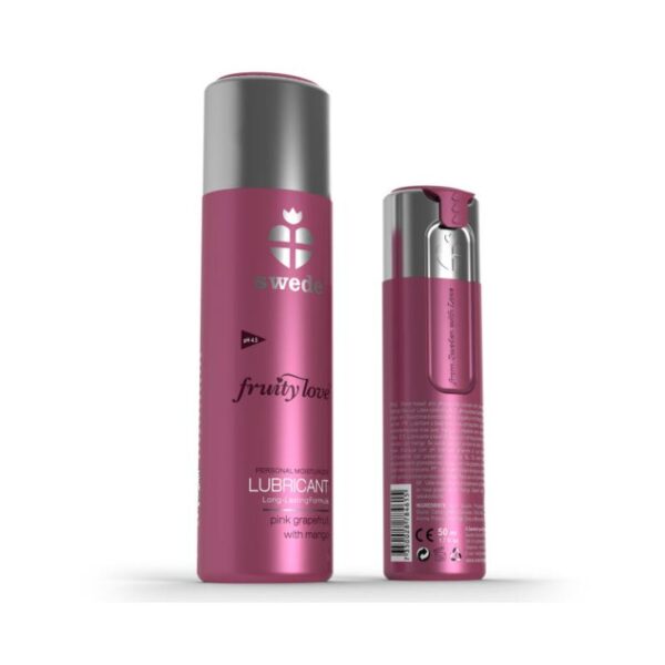 Fruity Love Lubricante Pomelo Rosa y Mango 150 ml - Imagen 2