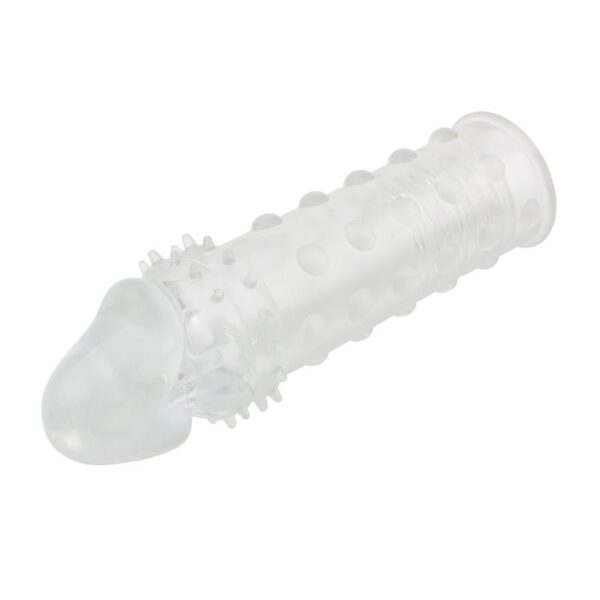 Funda para el Pene Extra Texture Transparente - Imagen 3