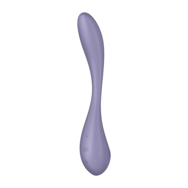 G-Spot Flex 5+ Multi Vibrador con Satisfyer Connect APP Lilac - Imagen 2