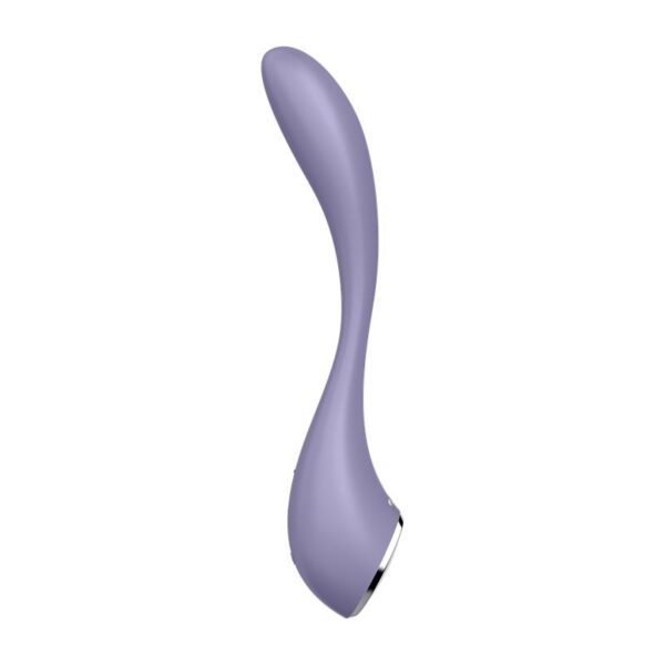 G-Spot Flex 5+ Multi Vibrador con Satisfyer Connect APP Lilac - Imagen 3