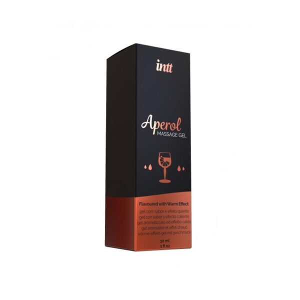 Gel de Masaje Sabor Aperol Efecto Calor 30 ml - Imagen 2