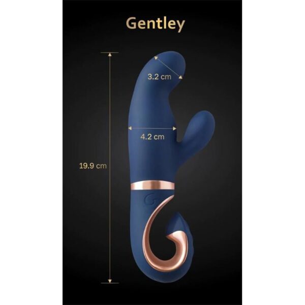 Gentley Vibrador Punto G Caribbean Blue - Imagen 4