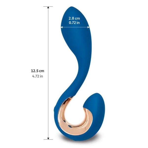 Gpop2 Vibrador Punto G y P Azul Indigo - Imagen 7