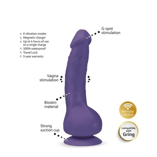 Greal Vibrador Violet - Imagen 4