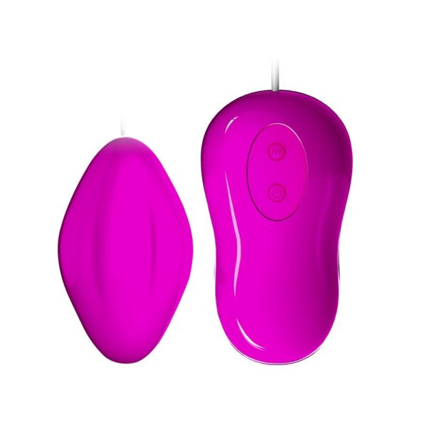 Huevo Vibrador Avery Color Rosa y Blanco - Imagen 2