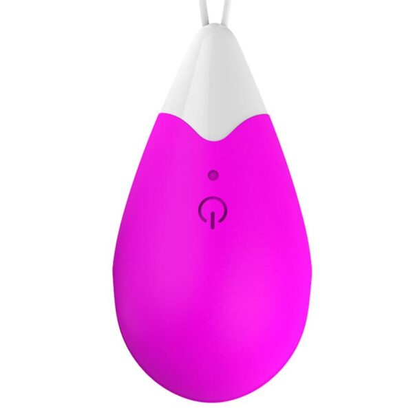 Huevo Vibrador Control Remoto USB Silicona Purpura - Imagen 3