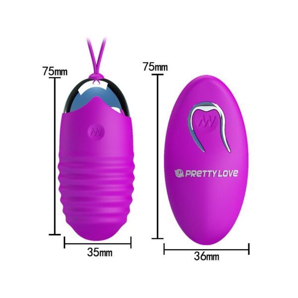 Huevo Vibrador Jessica USB Purpura - Imagen 7