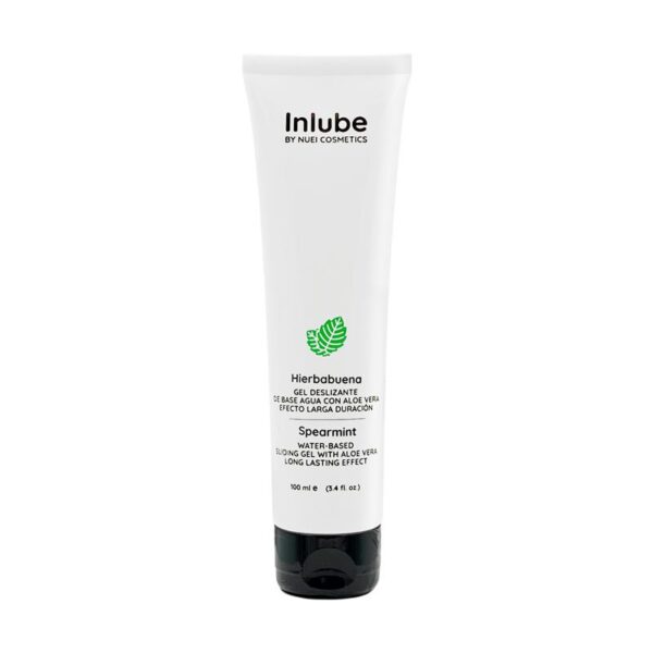 Inlube Lubricante Base Agua Hierbabuena 100ml - Imagen 2