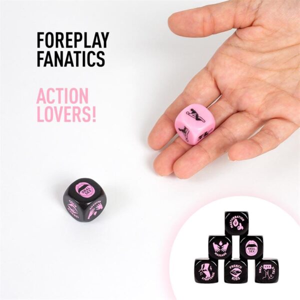 Juego 2 Dados Foreplay Fanatics! - Imagen 4