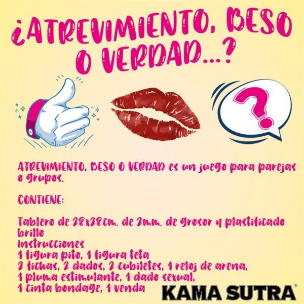 Juego de Atrevimiento, Beso y Verdad - Imagen 2