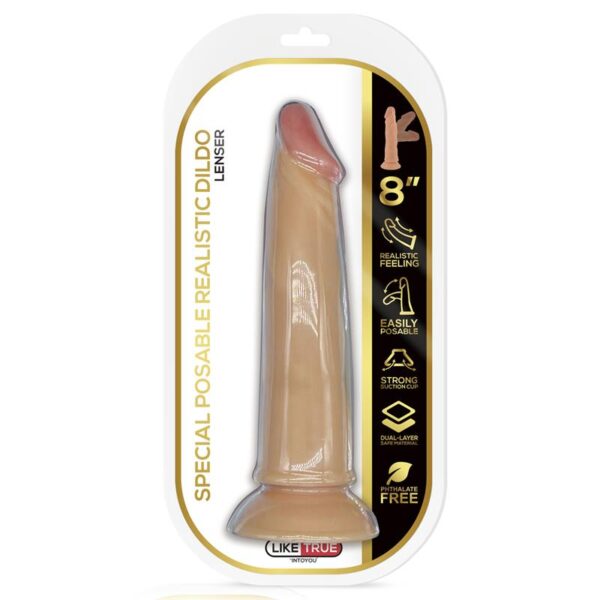 Lenser Dildo Realista Articulable-Posable 8 Natural - Imagen 7