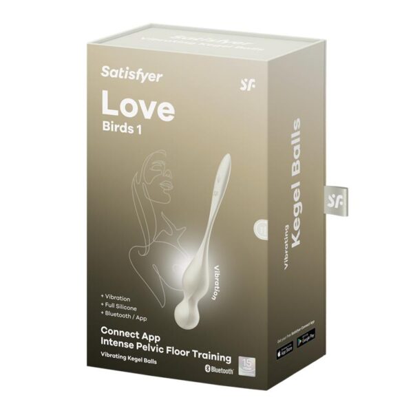 Love Birds 1 Bolas Kegel con APP Blanco - Imagen 6