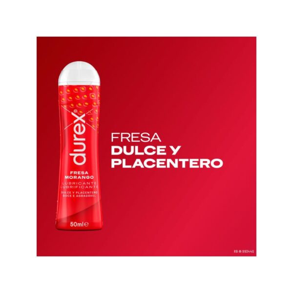 Lubricante Durex Play Fresa 50 ml - Imagen 3