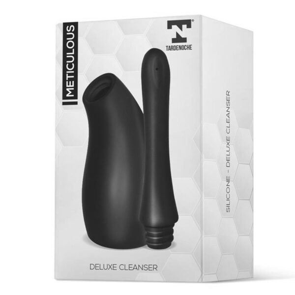 Meticulous Ducha Anal Deluxe Silicona Negro - Imagen 2