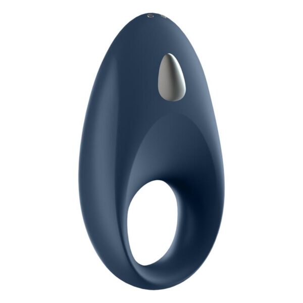 Mighty One Anillo Vibrador con APP Azul - Imagen 2