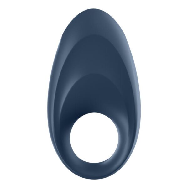 Mighty One Anillo Vibrador con APP Azul - Imagen 3