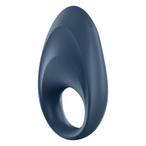 Mighty One Anillo Vibrador con APP Azul - Imagen 5