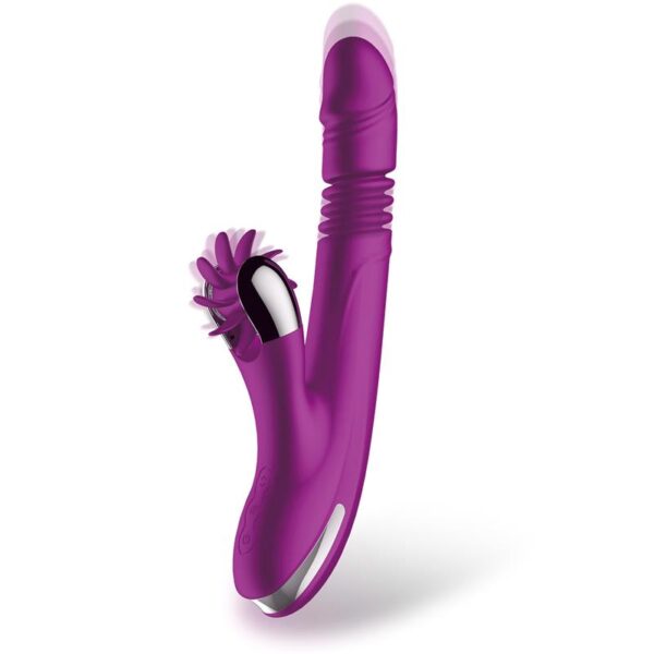 No. Four Vibrador Up and Down y Rueda Estimuladora - Imagen 2