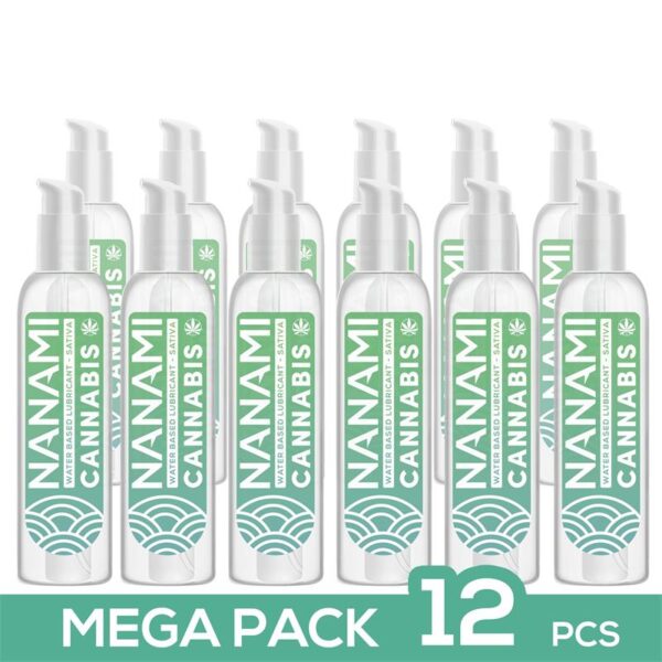 Pack de 12 Lubricante Base Agua Cannabis 150 ml