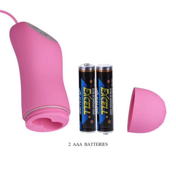 Pinzas para Pezones y Huevo Vibrador con Electro shock - Imagen 7