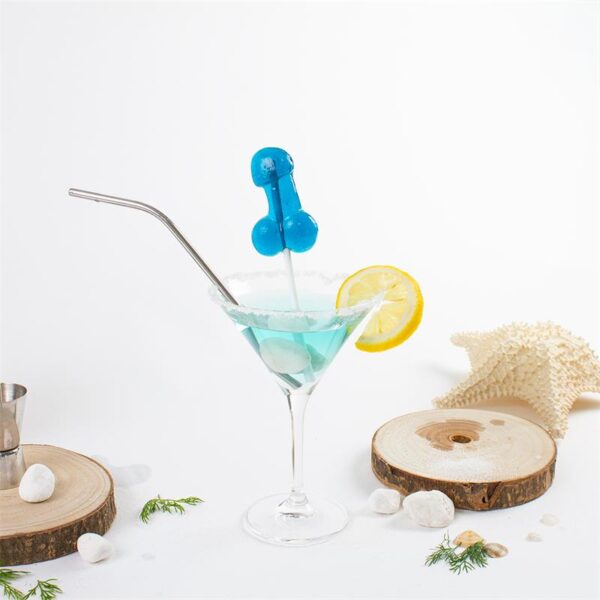 Piruleta de Pene Sabor Gin Tonic con Alcohol - Imagen 3