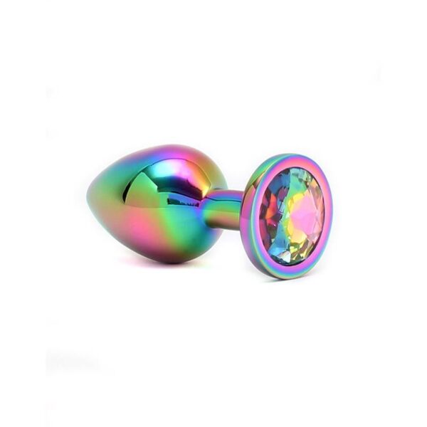 Plug anal con joya Arcoiris Pisa Rainbow - Imagen 3