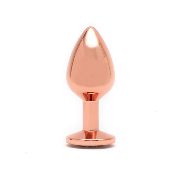 Plug Anal con Joya Pisa Rose Gold - Imagen 3