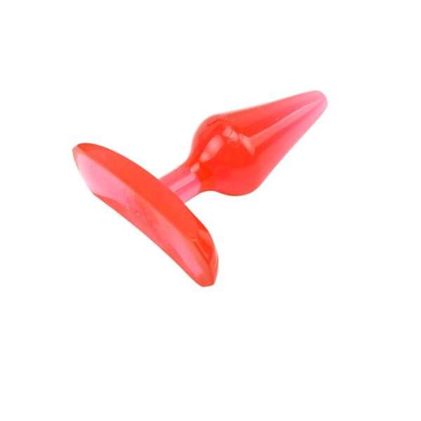 Plug Anal Gun Drops Rojo 6,6 x 2,4cm - Imagen 3