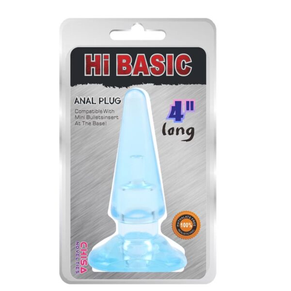 Plug Anal SASSY Azul 10,4 x 3,2cm - Imagen 2