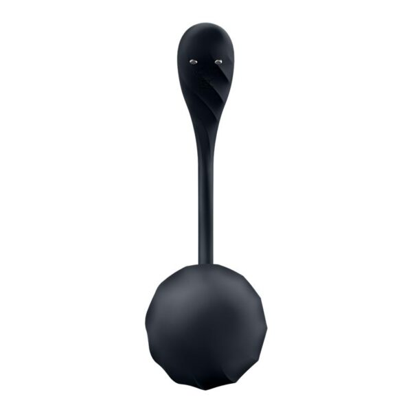 Ribbed Petal con Satisfyer Connect APP Negro - Imagen 3