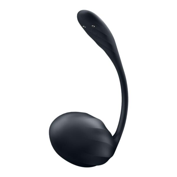 Ribbed Petal con Satisfyer Connect APP Negro - Imagen 4