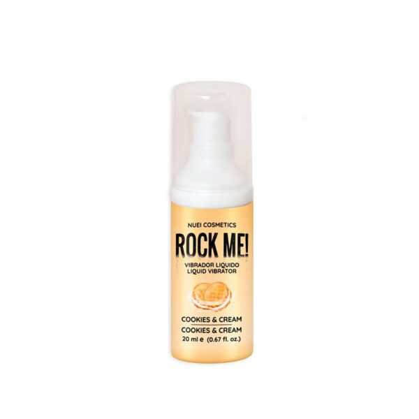 Rock Me! Vibrador Liquido Cookies and Cream 20 ml - Imagen 2