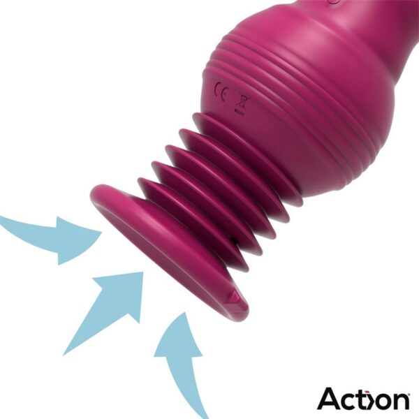 Rocket Vibrador con Thrusting Ultra Jet Thruster con Potente Ventosa - Imagen 4