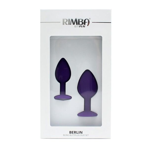 Set de 2 Plugs con Joya Berlin Purpura - Imagen 5