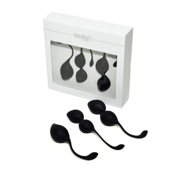 Set de 3 Bolas Kegel Geneva Negro - Imagen 2