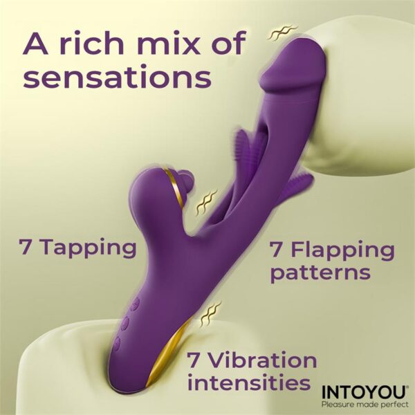 Siter Vibrador con Lengua Movimiento Flipping y Bola Golpeteo - Imagen 6