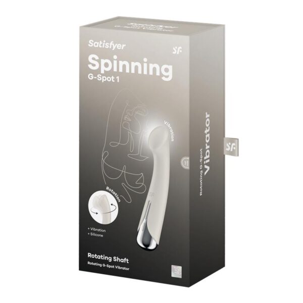 Spinning G-Spot 1 Vibrador y Rotador Beige - Imagen 7