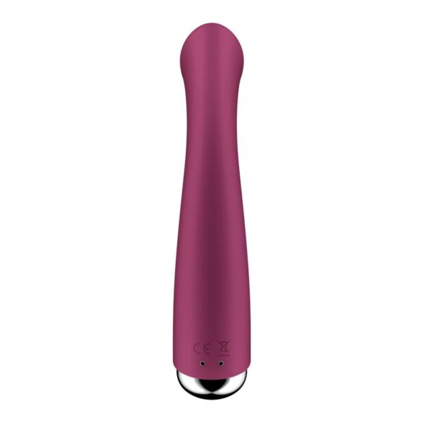 Spinning G-Spot 1 Vibrador y Rotador Rojo - Imagen 4