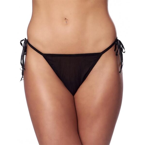 Tanga Fantasia Negro Talla Unica - Imagen 2