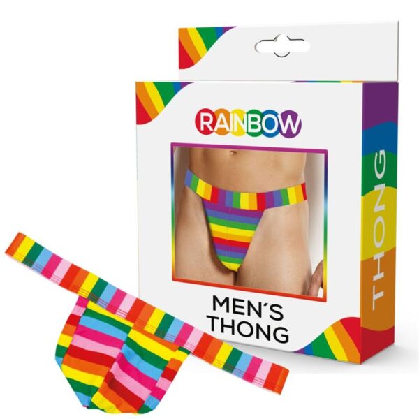 Tanga Masculino Arcoiris - Imagen 3