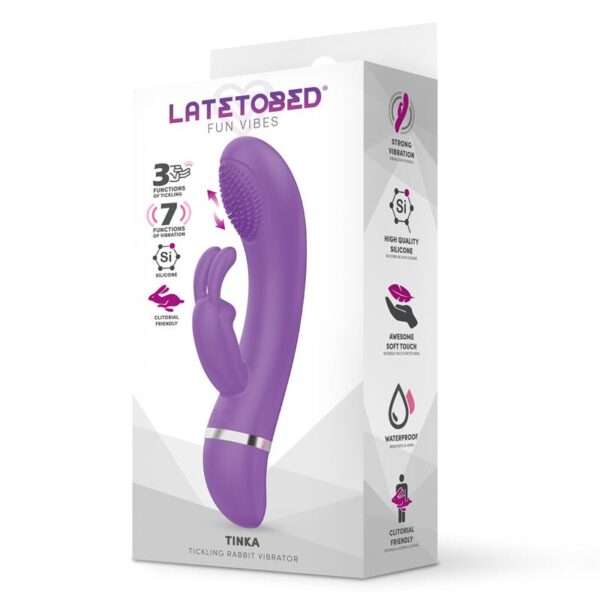 Tinka Vibrador con Movimiento Tickling - Imagen 4